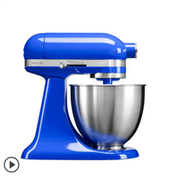 美国进口KitchenAid多功能自动家用厨师机理搅拌机 3.5quart天蓝色