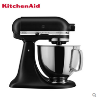 美国KitchenAid家用厨房多功能厨师机搅拌机  KSM150黑色