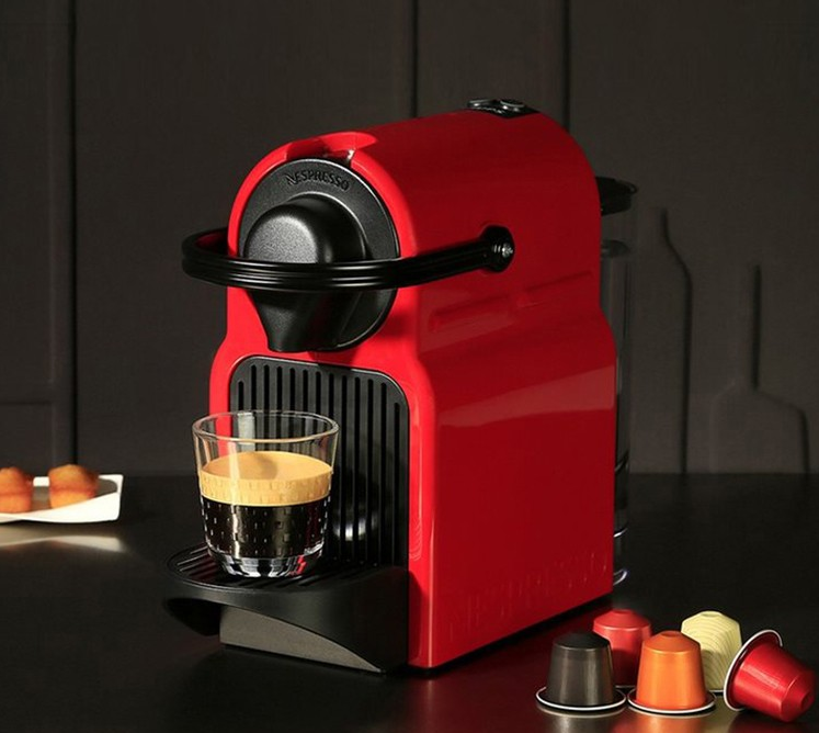 德国KRUPS XN1005 Nespresso胶囊咖啡机红色