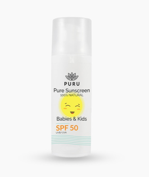 瑞士PURU儿童防晒乳SPF50 50毫升