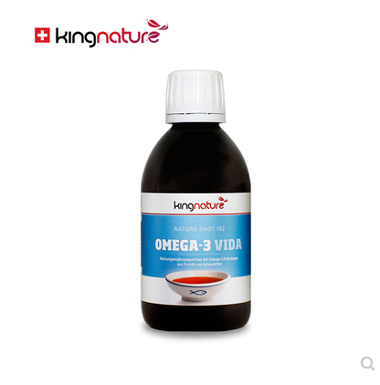 瑞士Kingnature omega-3 vida鱼油250毫升
