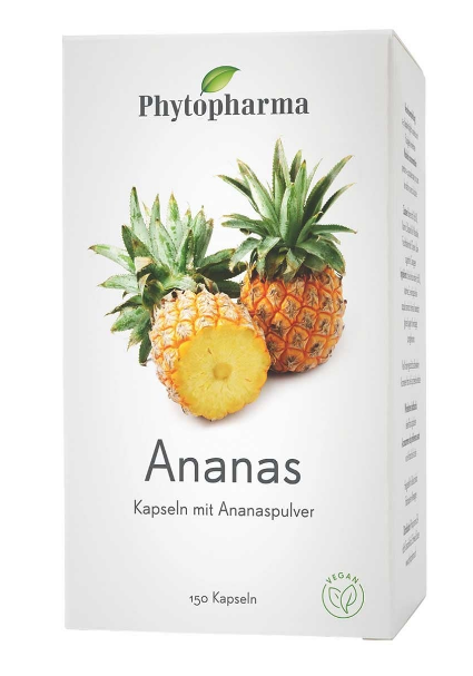 瑞士Phytopharma ananas菠萝维生素胶囊150粒