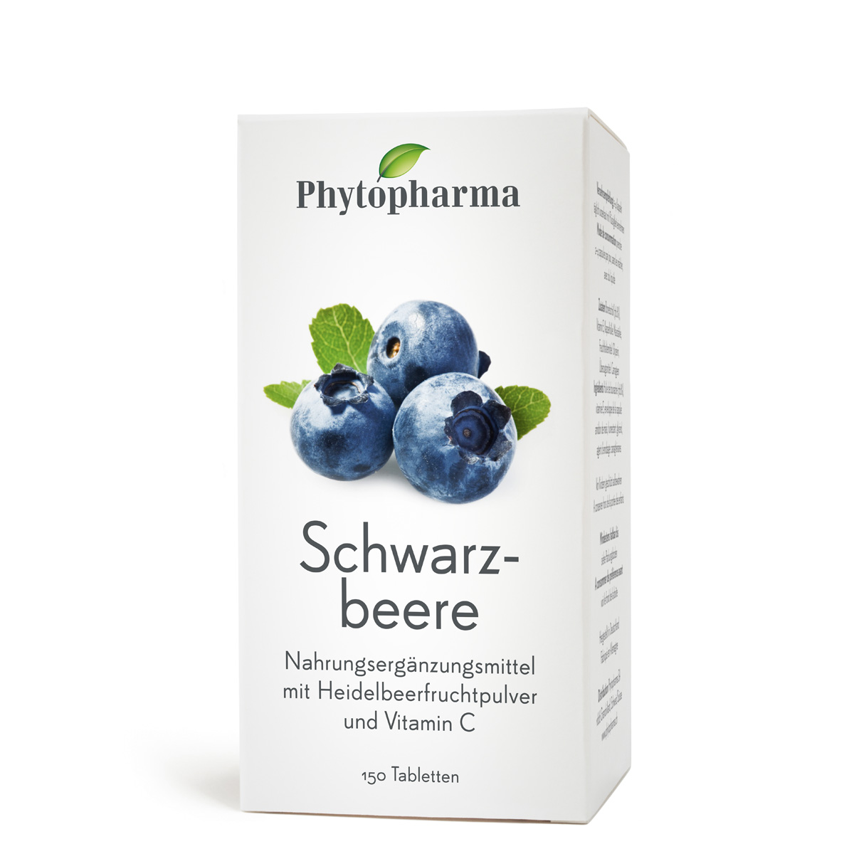瑞士PHYTOPHARMA 蓝莓喉糖150粒/瓶