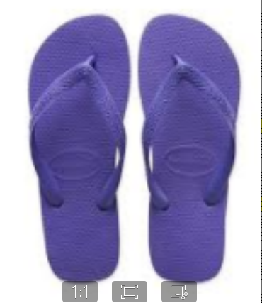 巴西HAVAIANAS 哈瓦那拖鞋Top系列女士-39/40码紫色