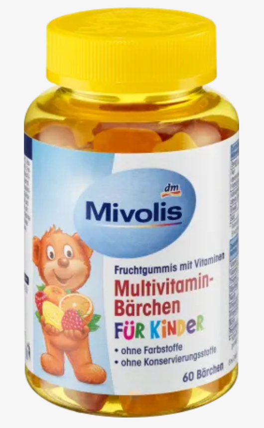 Mivolis多种维生素小熊软糖120g