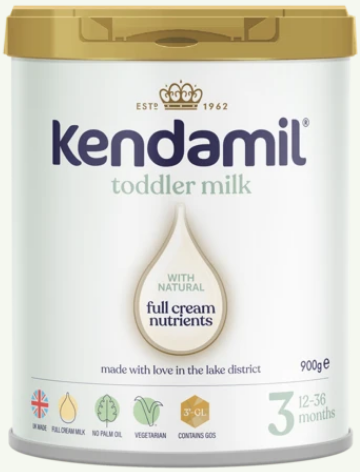 英国Kendamil Classic Toddler康多蜜儿幼儿经典奶粉12个月以上（3段） 900g/罐