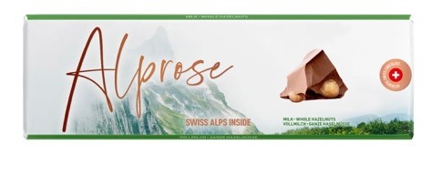 瑞士Alprose牛奶榛子巧克力300g