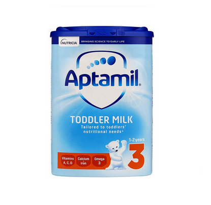 英国爱他美Aptamil婴幼儿配方奶粉 3段1-2岁 800g 