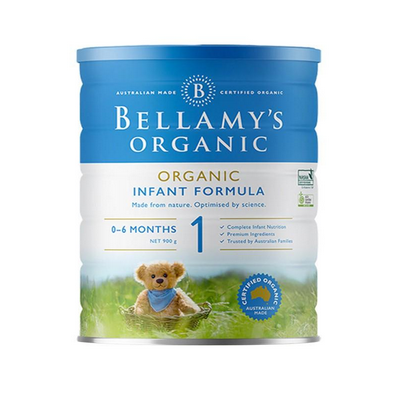 澳洲Bellamys 贝拉米婴儿奶粉1段900g （0-6个月宝宝）