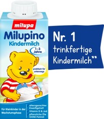德国milupino婴幼儿配方液态奶粉水奶1-3岁200ML