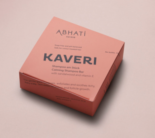 瑞士ABHATI Kaveri橘色洗发皂58克